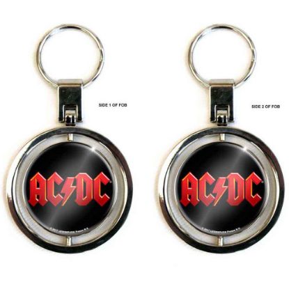 Picture of AC/DC Keychain: Logo (Spinner)