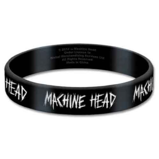 Picture of Machine Head Gummy Wristband: Logo