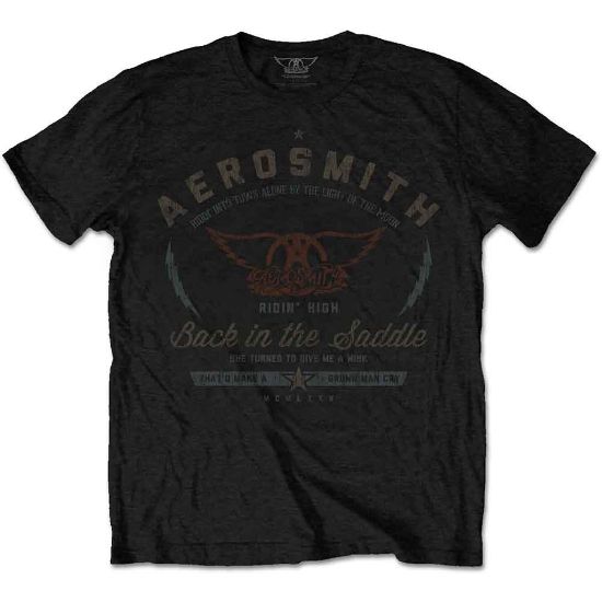 Picture of Aerosmith Unisex T-Shirt: Back in the Saddle