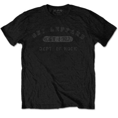 Picture of Def Leppard Unisex T-Shirt: Collegiate Logo