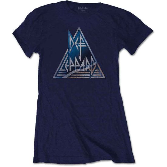 Picture of Def Leppard Ladies T-Shirt: Triangle Logo