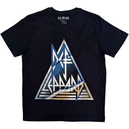 Picture of Def Leppard Unisex T-Shirt: Triangle Logo
