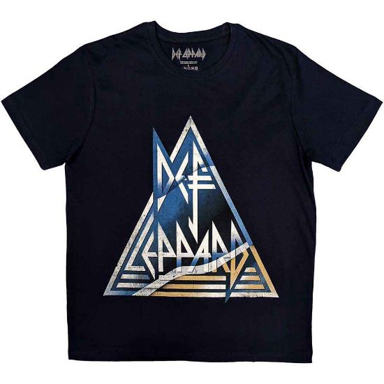 Picture of Def Leppard Unisex T-Shirt: Triangle Logo