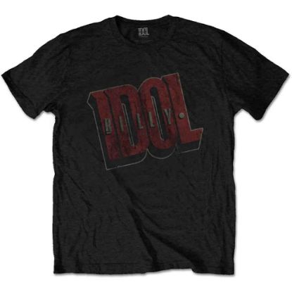 Picture of Billy Idol Unisex T-Shirt: Vintage Logo