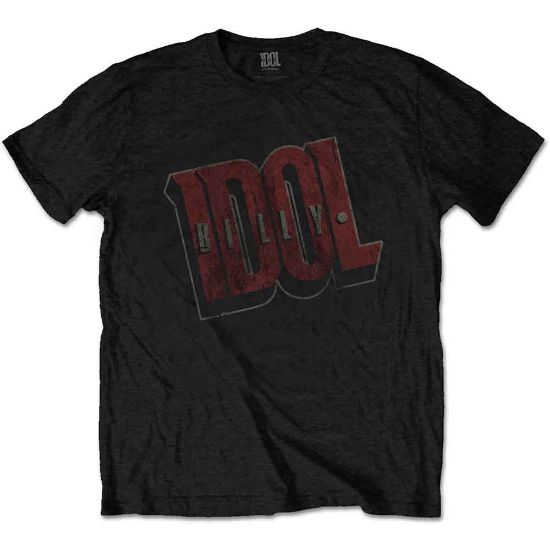 Picture of Billy Idol Unisex T-Shirt: Vintage Logo