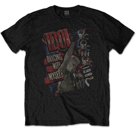 Picture of Billy Idol Unisex T-Shirt: Dancing with Myself