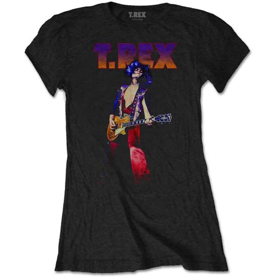 Picture of T-Rex Ladies T-Shirt: Rockin'