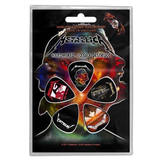 Picture of Metallica Plectrum Pack: Hardwired to self-destruct