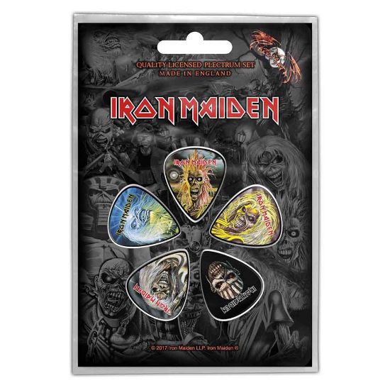 Picture of Iron Maiden Plectrum Pack: The Faces of Eddie