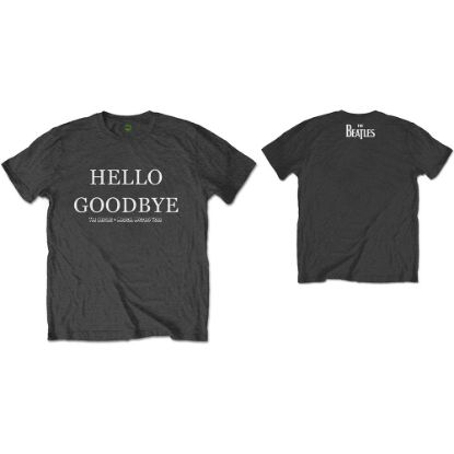 Picture of The Beatles Unisex T-Shirt: Hello, Goodbye Back Print