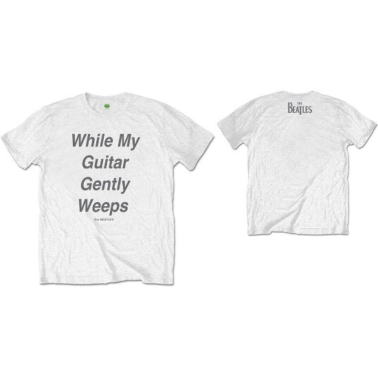 Picture of The Beatles Unisex T-Shirt: My Guitar Gently Weeps Back Print