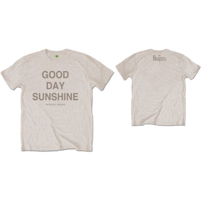 Picture of The Beatles Unisex T-Shirt: Good Day Sunshine Back Print