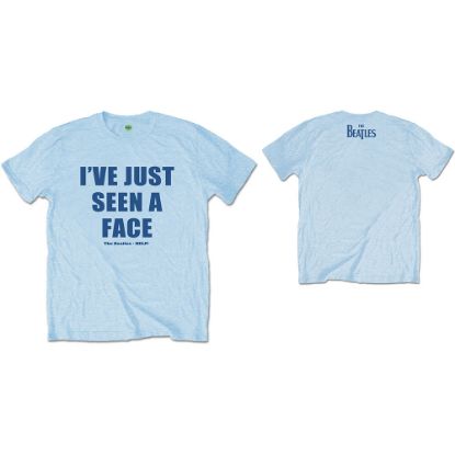 Picture of The Beatles Unisex T-Shirt: I've Just Seen A Face Back Print