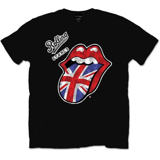 Picture of The Rolling Stones Unisex T-Shirt: Vintage British Tongue