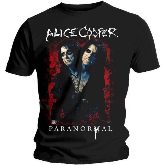 Picture of Alice Cooper Unisex T-Shirt: Paranormal Splatter