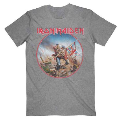 Picture of Iron Maiden Unisex T-Shirt: Trooper Vintage Circle