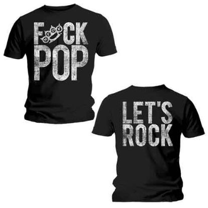 Picture of Five Finger Death Punch Unisex T-Shirt: F*ck Pop Back Print