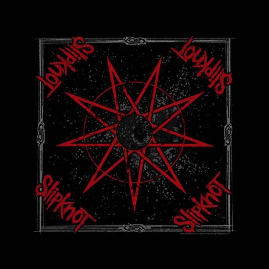 Picture of Slipknot Unisex Bandana: Nine Pointed Star