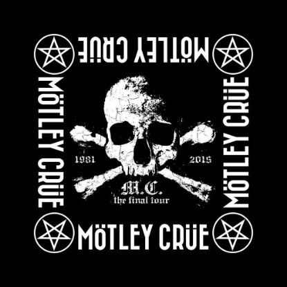 Picture of Motley Crue Unisex Bandana: The Final Tour