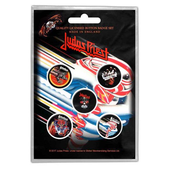 Picture of Judas Priest Button Badge Pack: Turbo