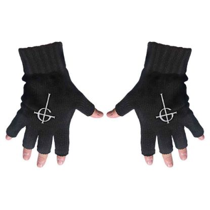 Picture of Ghost Unisex Fingerless Gloves: Ghost Cross