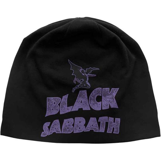 Picture of Black Sabbath Unisex Beanie Hat: Logo & Devil