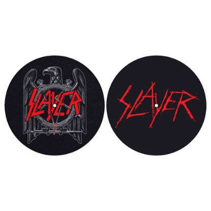 Picture of Slayer Turntable Slipmat Set: Eagle/Scratched Logo