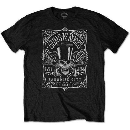 Picture of Guns N' Roses Unisex T-Shirt: Bourbon Label