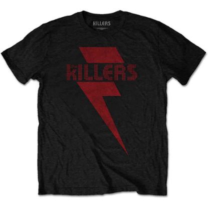 Picture of The Killers Unisex T-Shirt: Red Bolt