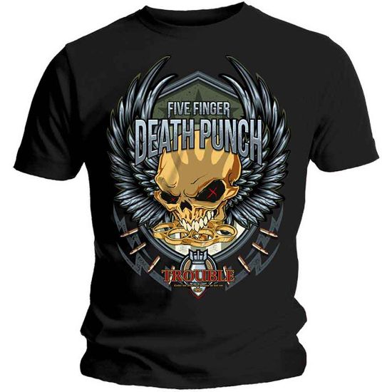 Picture of Five Finger Death Punch Unisex T-Shirt: Trouble