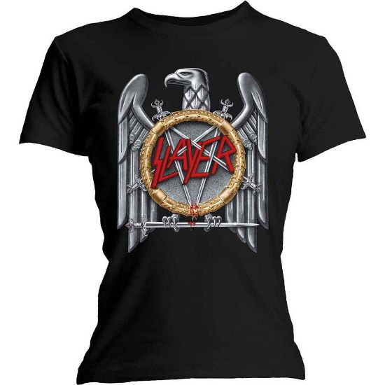 Picture of Slayer Ladies T-Shirt: Silver Eagle