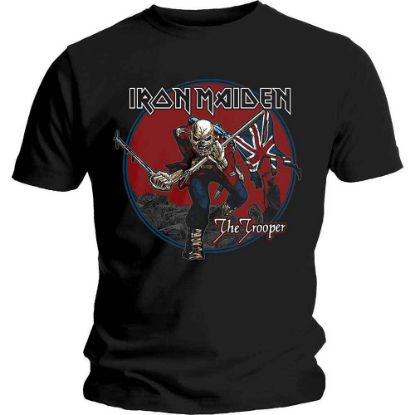 Picture of Iron Maiden Unisex T-Shirt: Trooper Red Sky