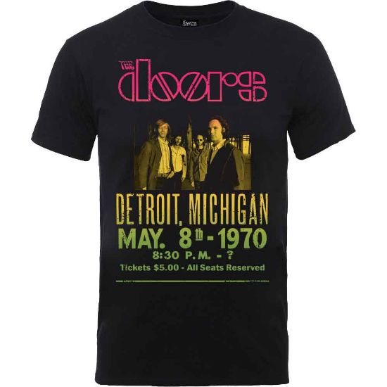 Picture of The Doors Unisex T-Shirt: Gradient Show Poster