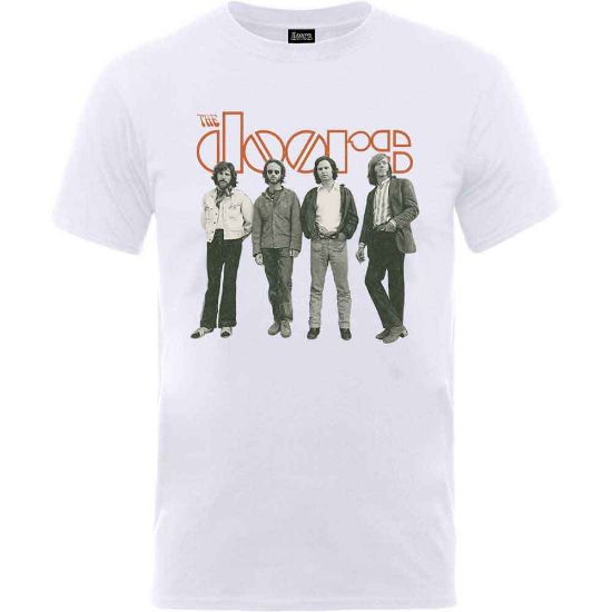 Picture of The Doors Unisex T-Shirt: Band Standing (X-Large)