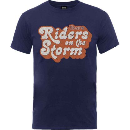 Picture of The Doors Unisex T-Shirt: Riders on the Storm Logo