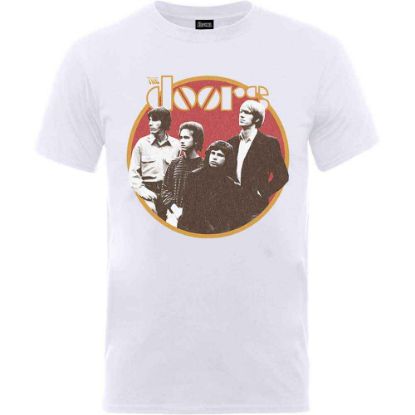 Picture of The Doors Unisex T-Shirt: Retro Circle (X-Large)