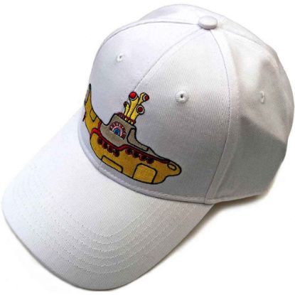 Picture of The Beatles Unisex Baseball Cap: Yellow Submarine (White)