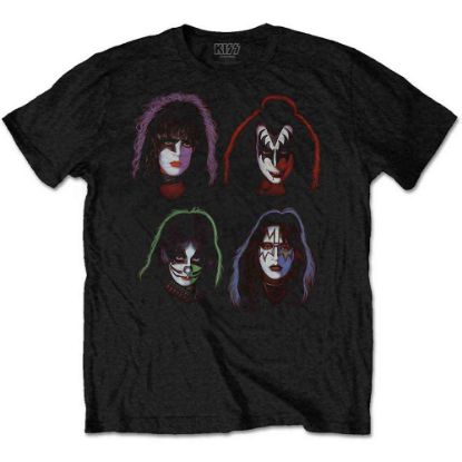 Picture of KISS Unisex T-Shirt: Faces