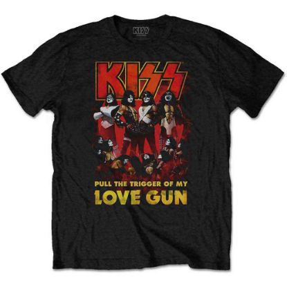 Picture of KISS Unisex T-Shirt: Love Gun Glow