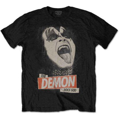 Picture of KISS Unisex T-Shirt: The Demon Rock