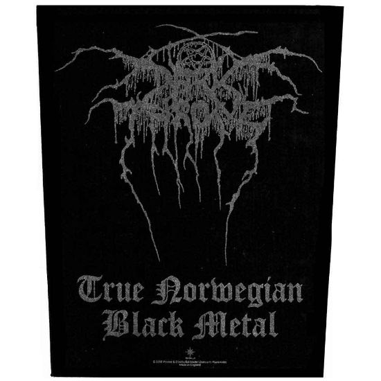 Picture of Darkthrone Back Patch: True Norwegian Black Metal