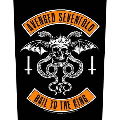 Picture of Avenged Sevenfold Back Patch: Biker