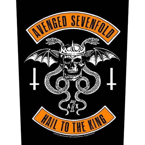 Picture of Avenged Sevenfold Back Patch: Biker