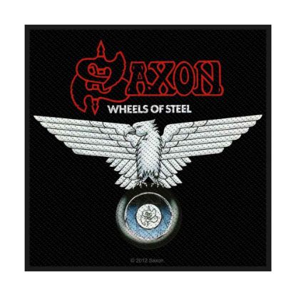 Picture of Saxon Woven Patch: Wheels of Steel (Standard)