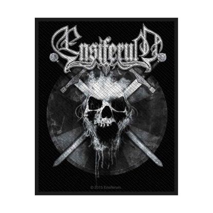 Picture of Ensiferum Woven Patch: Skull (Standard)