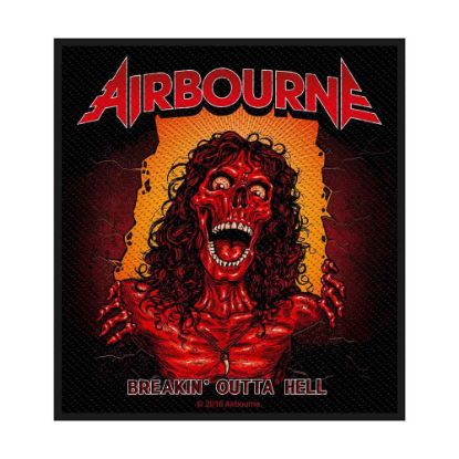 Picture of Airbourne Woven Patch: Breakin' Outa Hell (Standard)