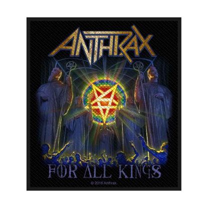 Picture of Anthrax Woven Patch: For All Kings (Standard)