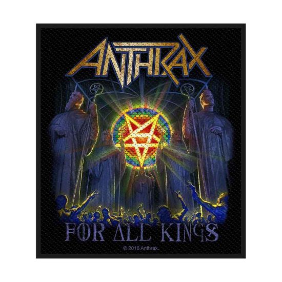 Picture of Anthrax Woven Patch: For All Kings (Standard)