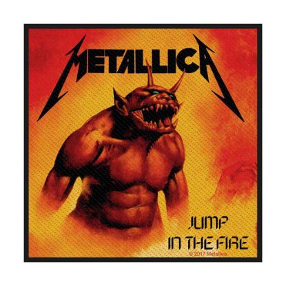 Picture of Metallica Woven Patch: Jump in the Fire (Standard)
