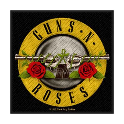 Picture of Guns N' Roses Woven Patch: Bullet Logo (Retail Pack) (Standard)